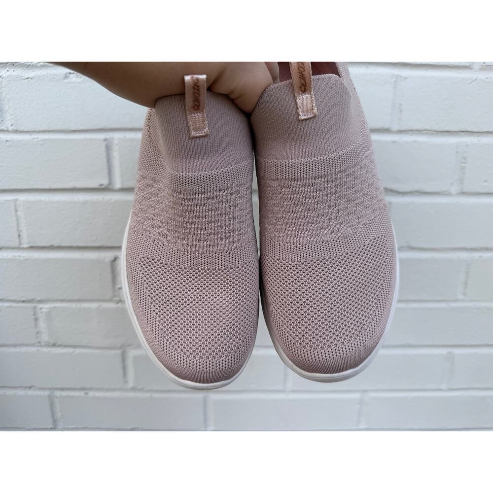 Skechers glide step / size 8.5 gold and nude pink - Picture 7 of 11